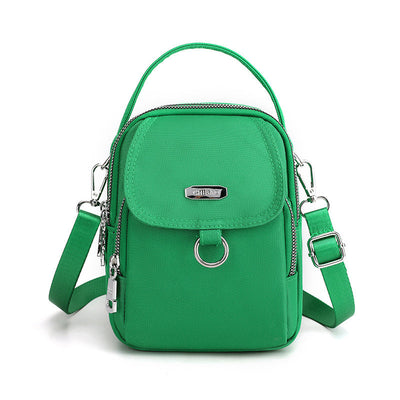 Lightweight Multi-Pocket Crossbody Bag with Adjustable Strap