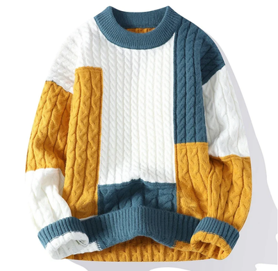 Men's Knitted Fall Sweater – Cozy, Stylish, and Perfect for the Season