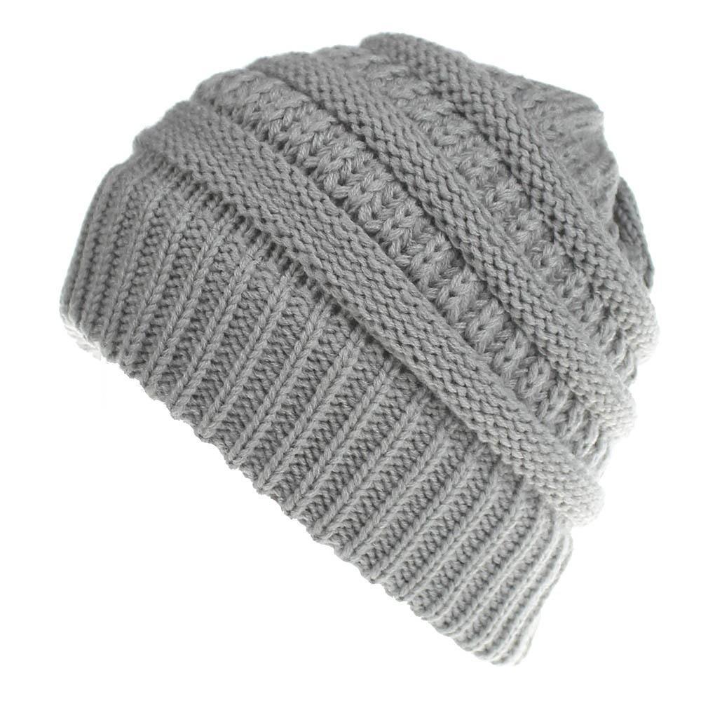 Messy™ Ponytail Beanie – Stay Stylish and Warm with a Perfect Fit for Ponytails