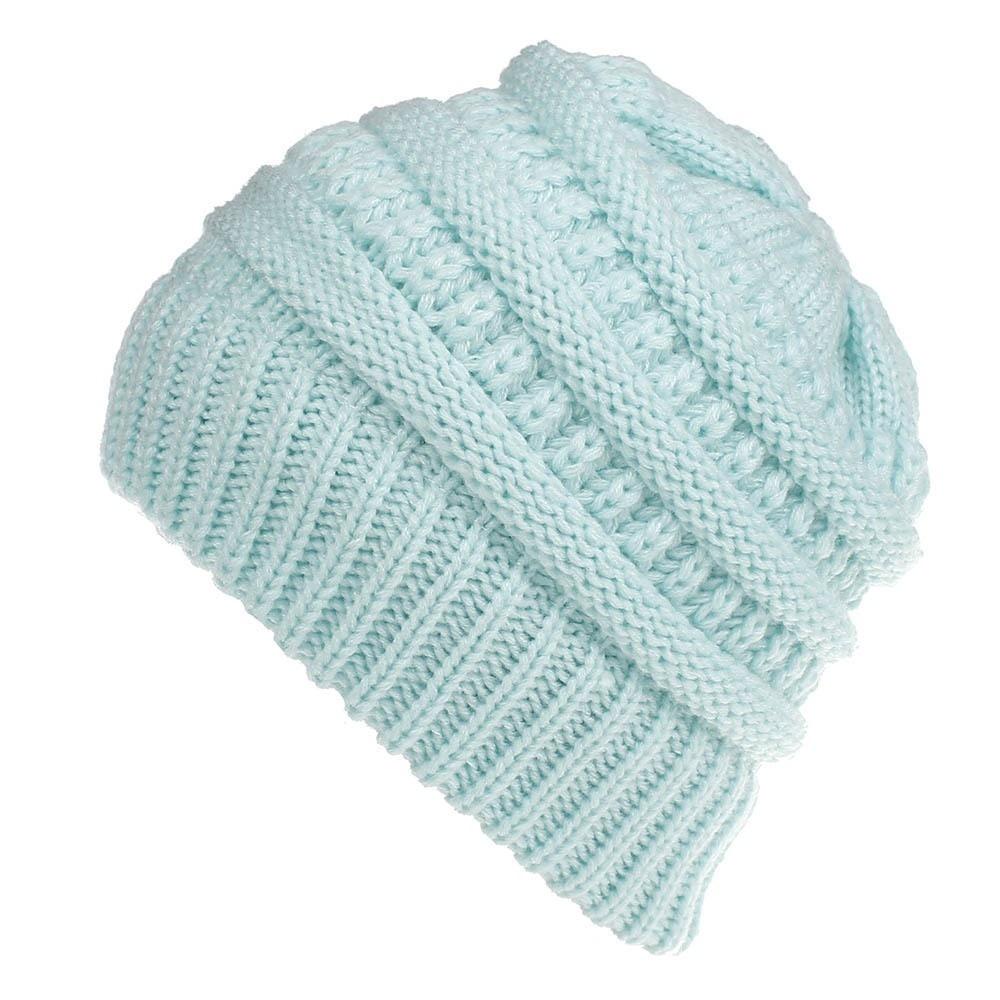 Messy™ Ponytail Beanie – Stay Stylish and Warm with a Perfect Fit for Ponytails