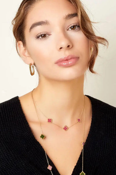 Elegant Clover Necklace for Stylish Sophistication & Everyday Elegance