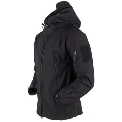 Tactical Outdoor Jacket | Durable & Weatherproof with Hooded Design