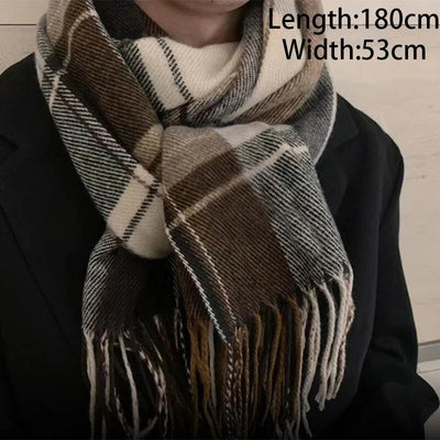 Classic Scarf for Men | Warm and Soft Cashmere