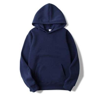 Men's Plain Hoodie | Casual Hoodie Jacket for Everyday Comfort