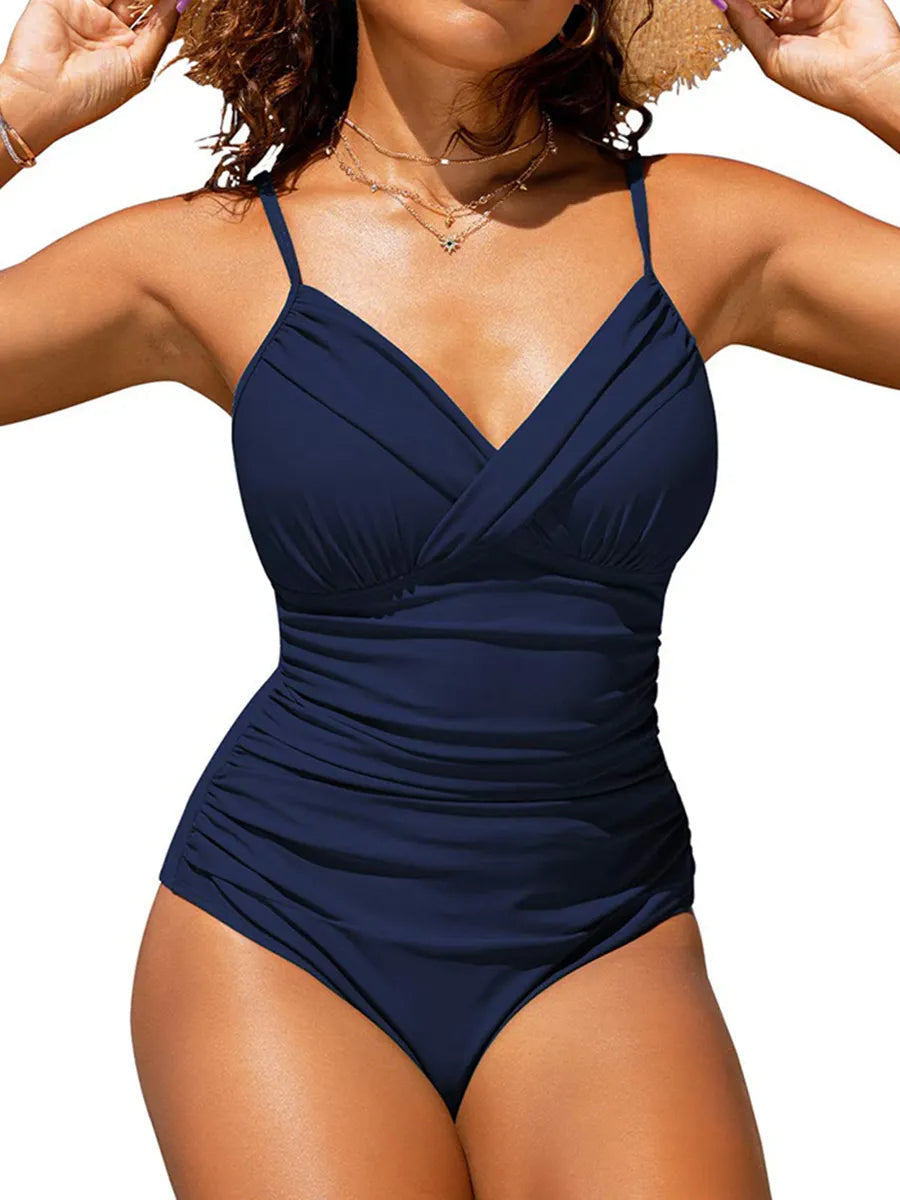 Sara Plus-Size Swimsuit | Padded & Stylish Swimwear for Curves