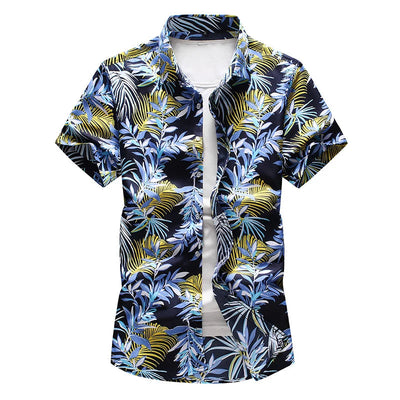 Derk Plus Size Hawaiian Shirt | Bright & Fun Tropical Print