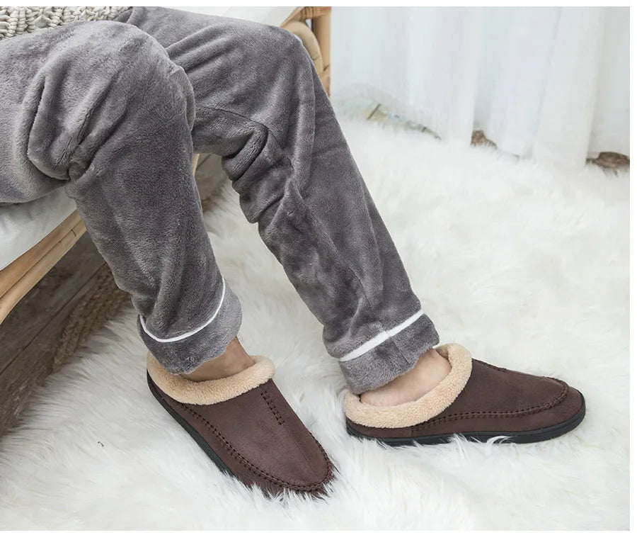 UltraComfort™ Slip-On Slippers | Super Cozy Indoor Shoes with Plush Lining