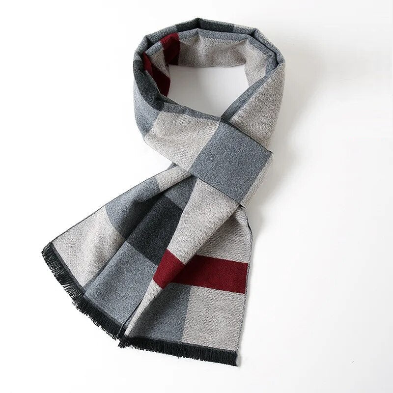 Luxury Scarf | Warm Cashmere Scarf with a Timeless Design