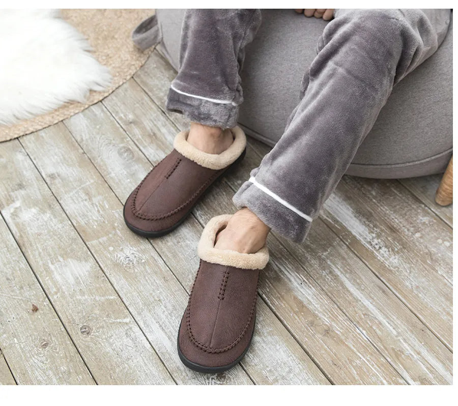 UltraComfort™ Slip-On Slippers | Super Cozy Indoor Shoes with Plush Lining