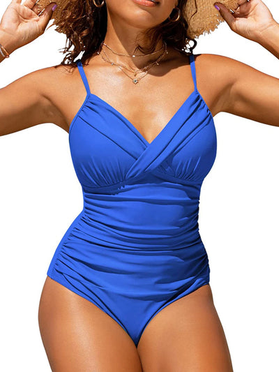 Sara Plus-Size Swimsuit | Padded & Stylish Swimwear for Curves