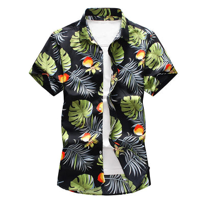 Derk Plus Size Hawaiian Shirt | Bright & Fun Tropical Print