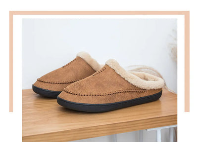 UltraComfort™ Slip-On Slippers | Super Cozy Indoor Shoes with Plush Lining