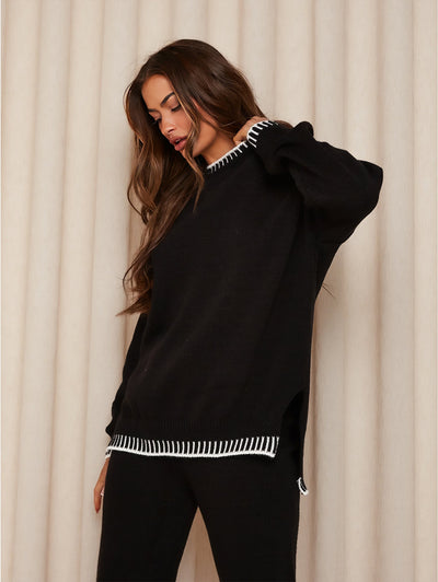 Nomi™ Comfy Set | Stylish Knit Sweater & Wide-Leg Pants for Everyday Comfort