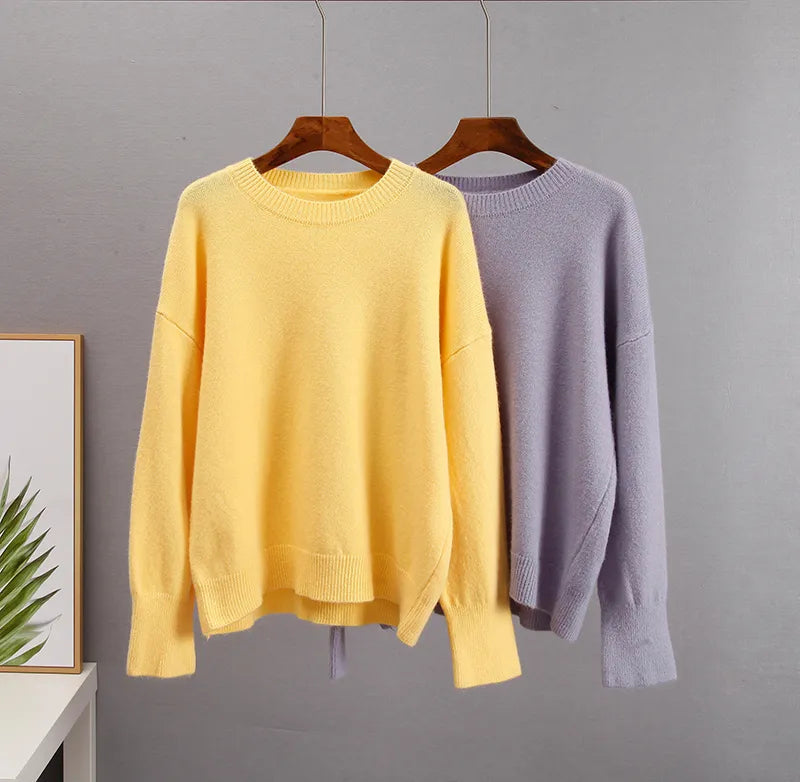 Anna Cashmere Bliss Sweater | Soft & Comfy Loose Fit