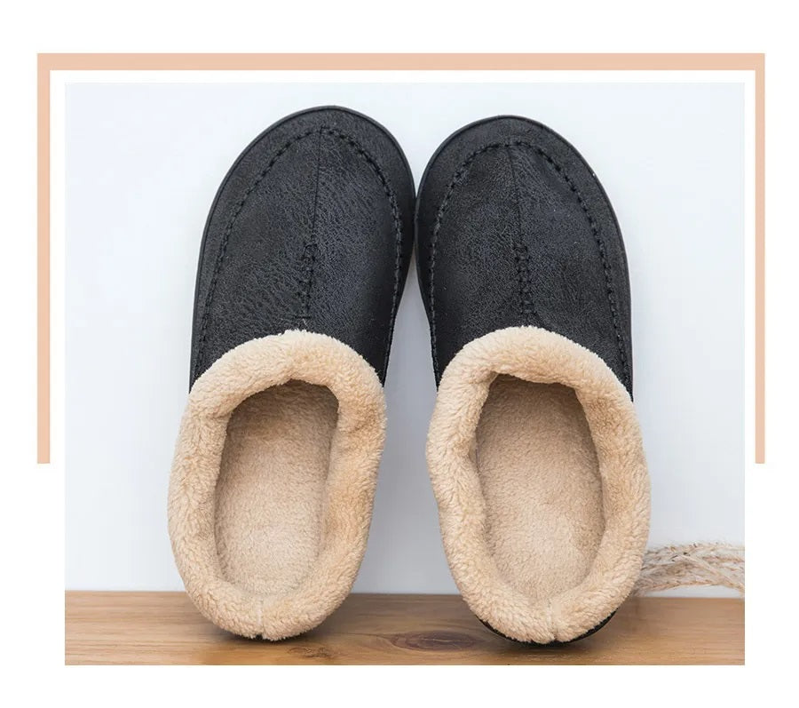 UltraComfort™ Slip-On Slippers | Super Cozy Indoor Shoes with Plush Lining