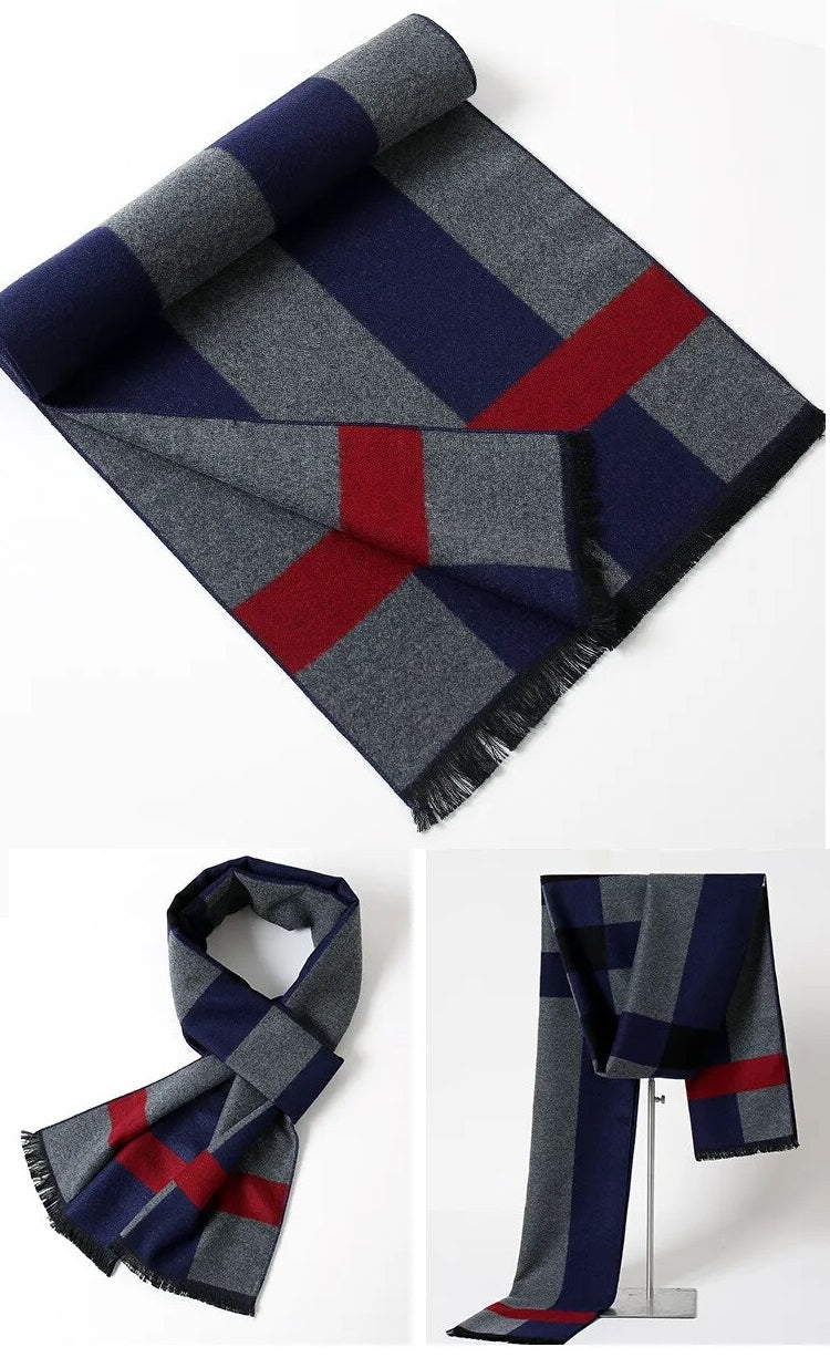 Luxury Scarf | Warm Cashmere Scarf with a Timeless Design