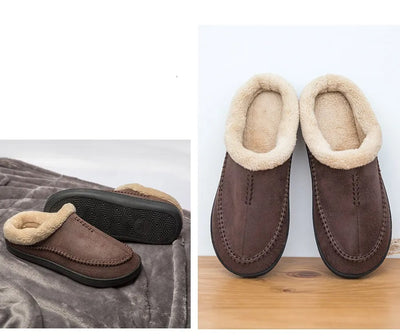 UltraComfort™ Slip-On Slippers | Super Cozy Indoor Shoes with Plush Lining