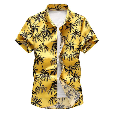 Derk Plus Size Hawaiian Shirt | Bright & Fun Tropical Print