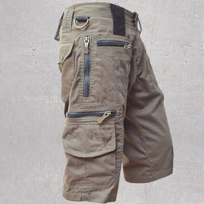 Men's Multi-Pocket Outdoor Cargo Shorts