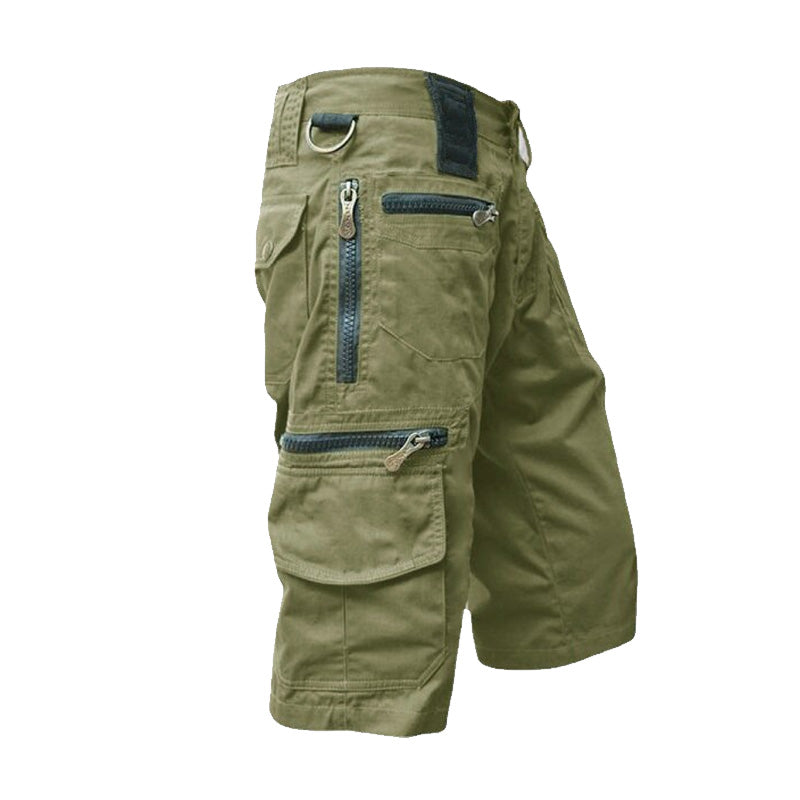 Men's Multi-Pocket Outdoor Cargo Shorts