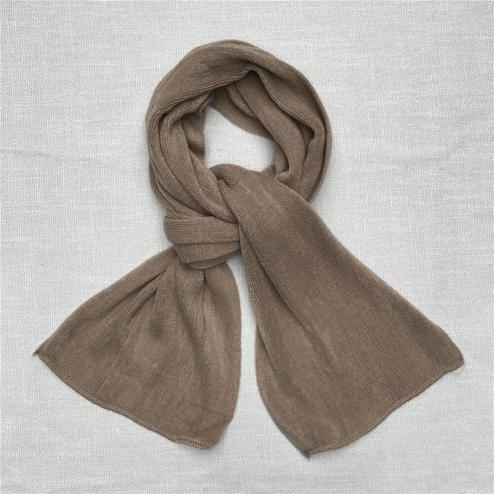 Cashmere Scarf | Warm Knitted Winter Scarf for Ultimate Comfort