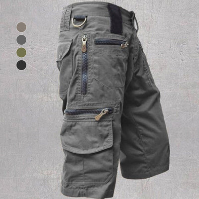 Men's Multi-Pocket Outdoor Cargo Shorts