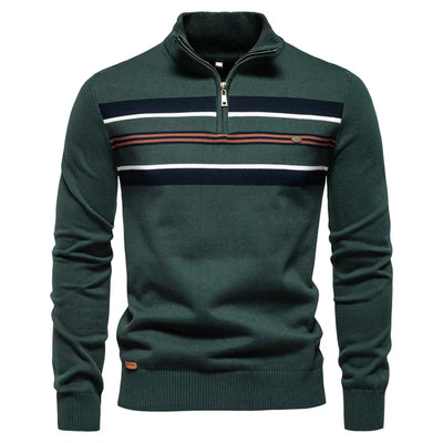 Oliver Quarter-Zip Sweater – Relaxed Comfort for Everyday Style