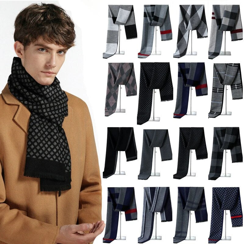 Luxury Scarf | Warm Cashmere Scarf with a Timeless Design