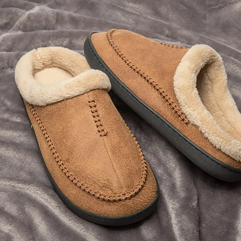 UltraComfort™ Slip-On Slippers | Super Cozy Indoor Shoes with Plush Lining