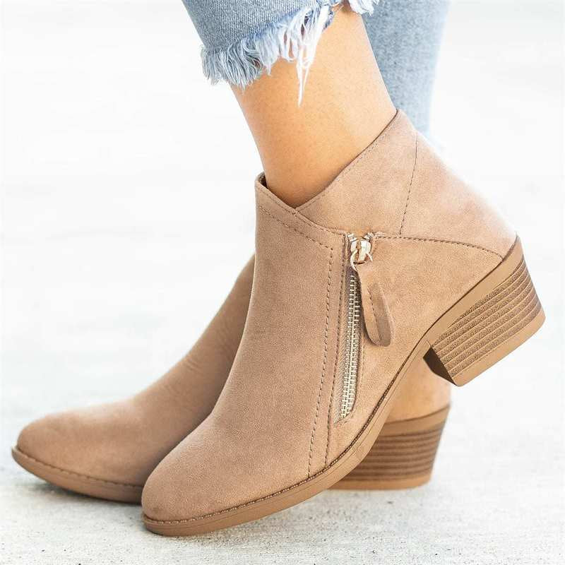 Pointed Toe Ankle Boots