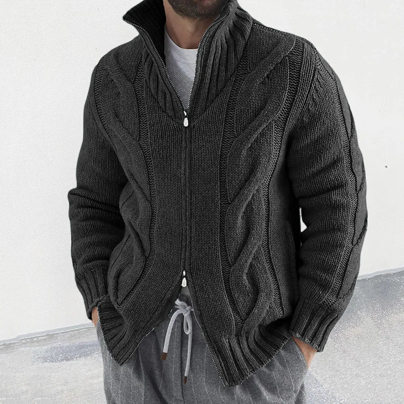 Sven Sweater Cardigan | Cozy Cable Knit