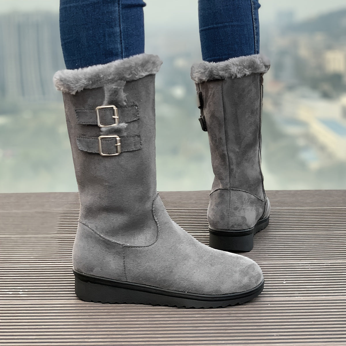 Cibane® Fleece-Lined Winter Boots | Cozy and Durable Footwear for Cold Weather