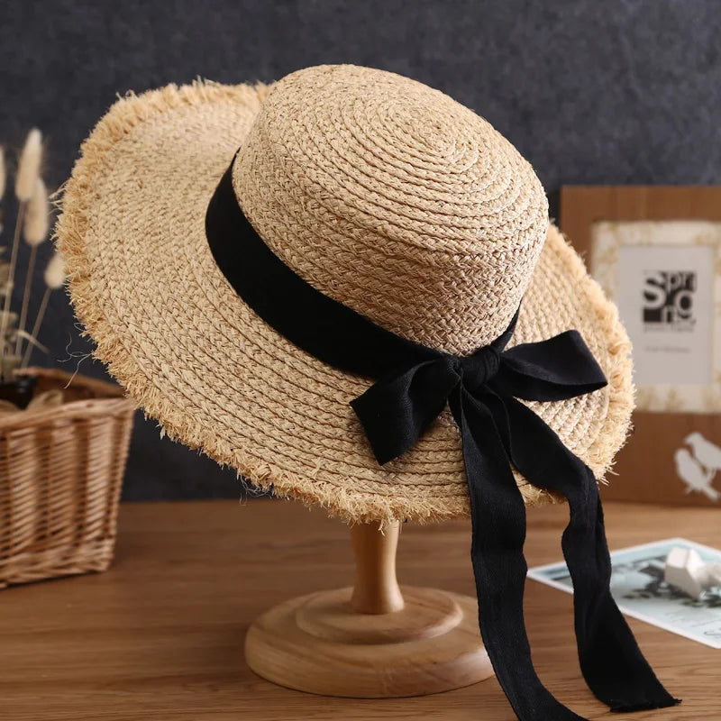 Summer Raffia Women Hat