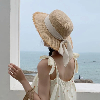 Summer Raffia Women Hat