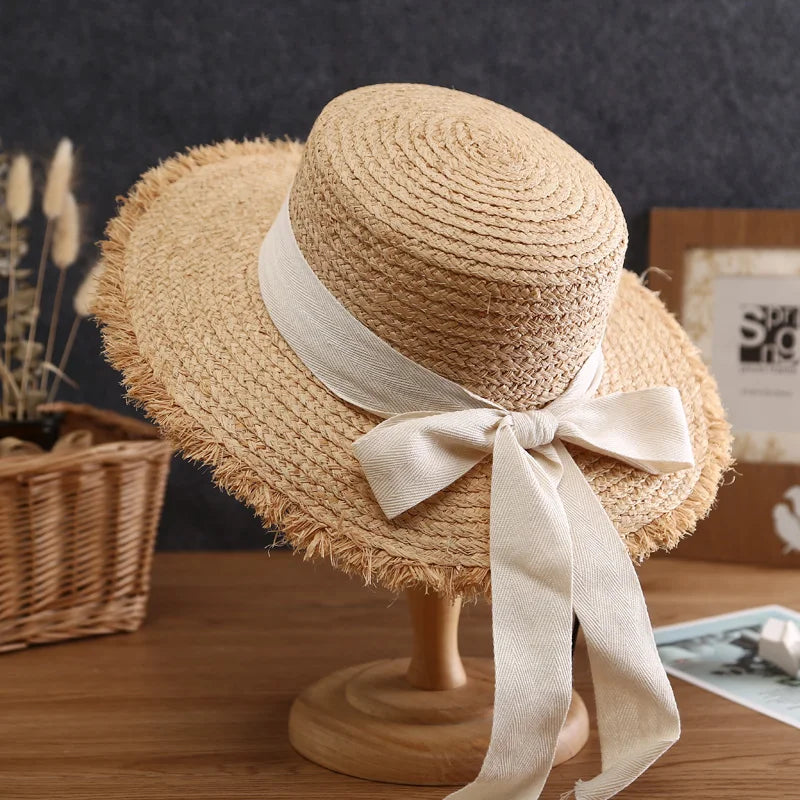 Summer Raffia Women Hat