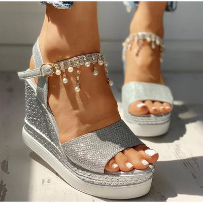 Pearly - Orthopedic Wedge Sandals