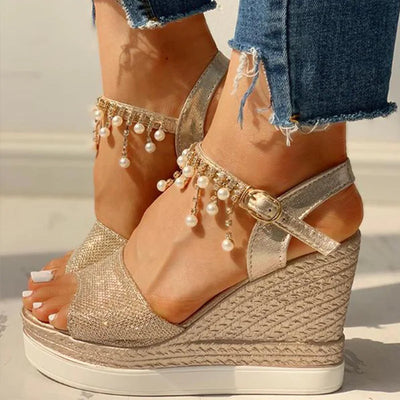 Pearly - Orthopedic Wedge Sandals