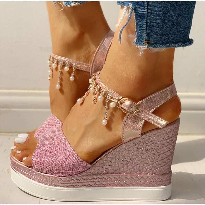 Pearly - Orthopedic Wedge Sandals