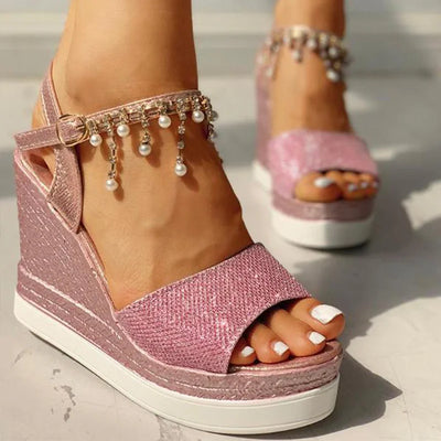 Pearly - Orthopedic Wedge Sandals