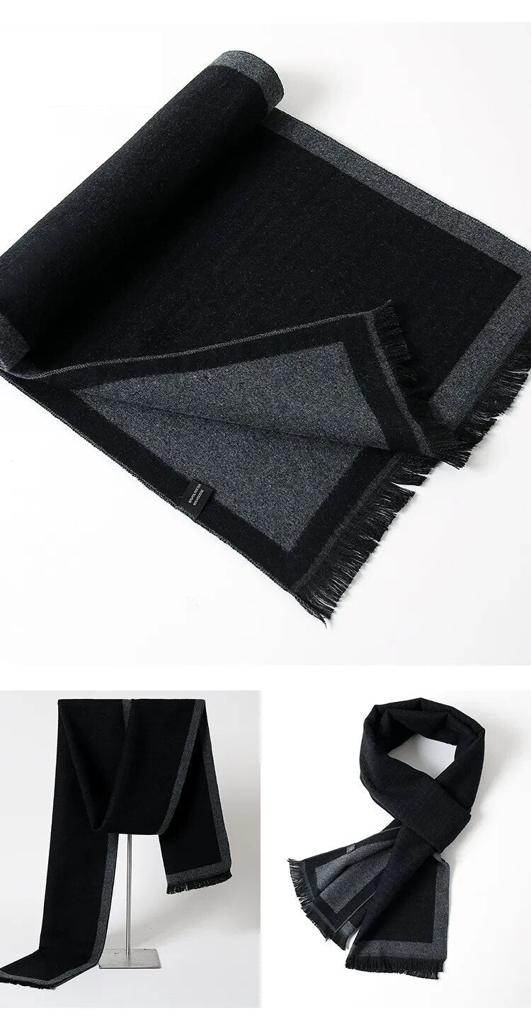 Luxury Scarf | Warm Cashmere Scarf with a Timeless Design