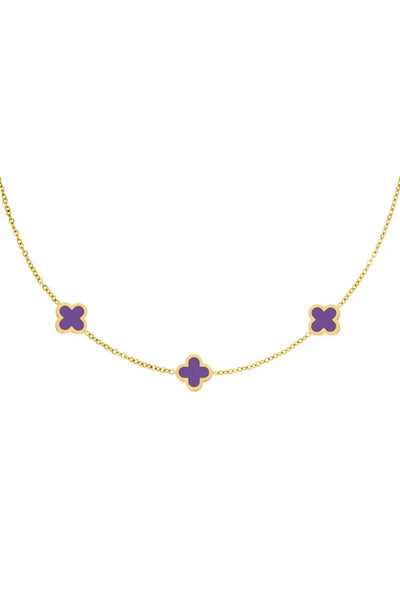 Elegant Clover Necklace for Stylish Sophistication & Everyday Elegance