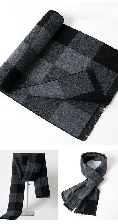 Luxury Scarf | Warm Cashmere Scarf with a Timeless Design