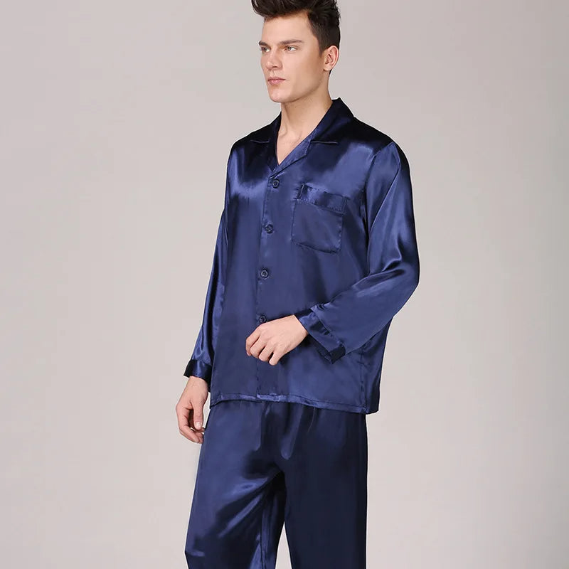 Silk Pyjama Set | Luxurious and Comfortable Silk Sleepwear for Men