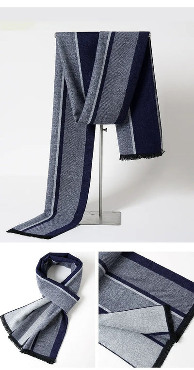 Luxury Scarf | Warm Cashmere Scarf with a Timeless Design