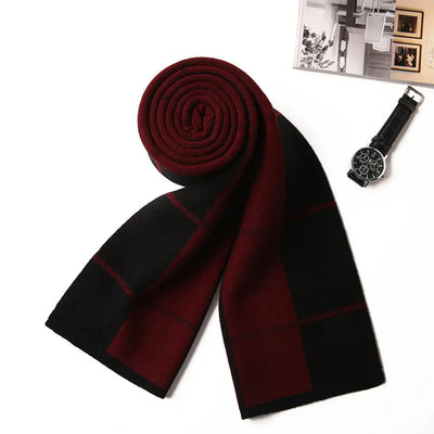 Plaid Wool Scarf | Provides Warmth for Every Winter Day