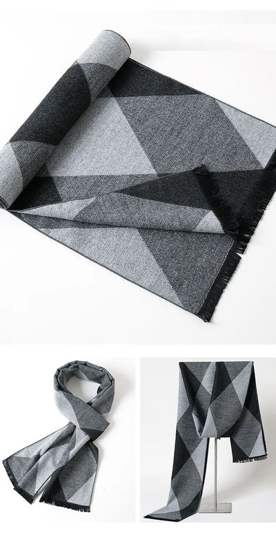 Luxury Scarf | Warm Cashmere Scarf with a Timeless Design