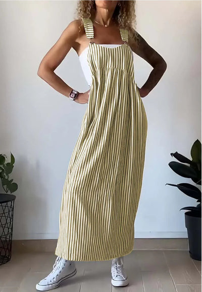 Eden - Casual Striped Jumpsuit