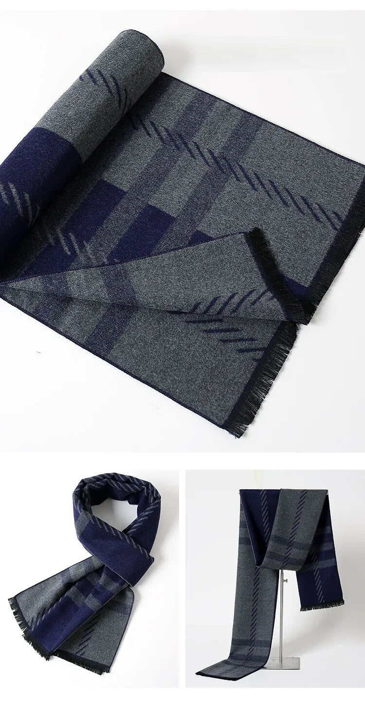 Luxury Scarf | Warm Cashmere Scarf with a Timeless Design