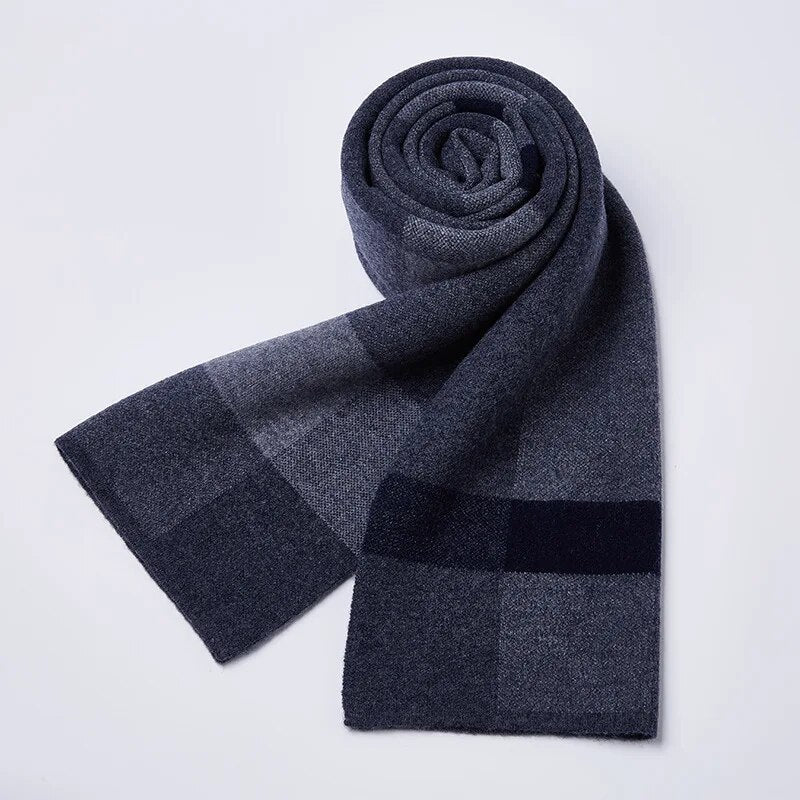 Plaid Wool Scarf | Provides Warmth for Every Winter Day