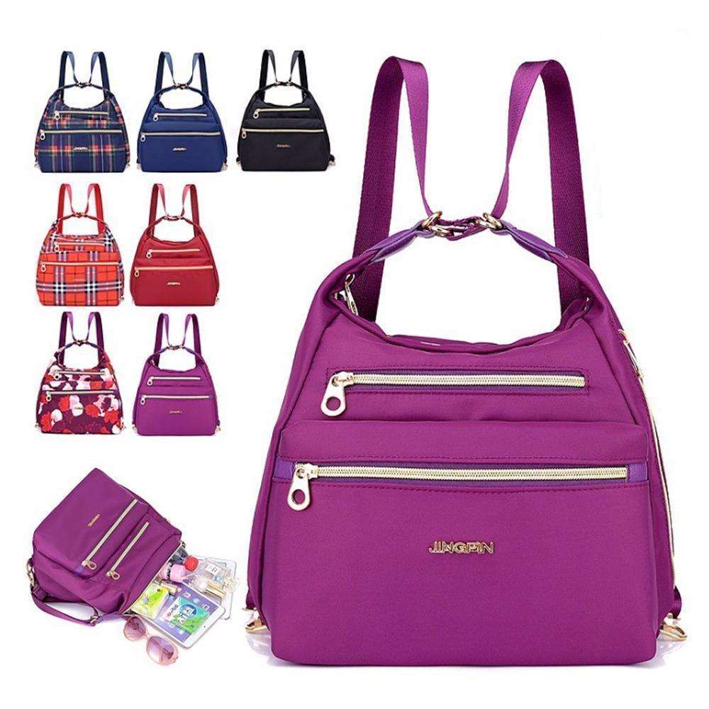 Convertible Multi-Purpose Handbag – Crossbody and Backpack with Multiple Compartments